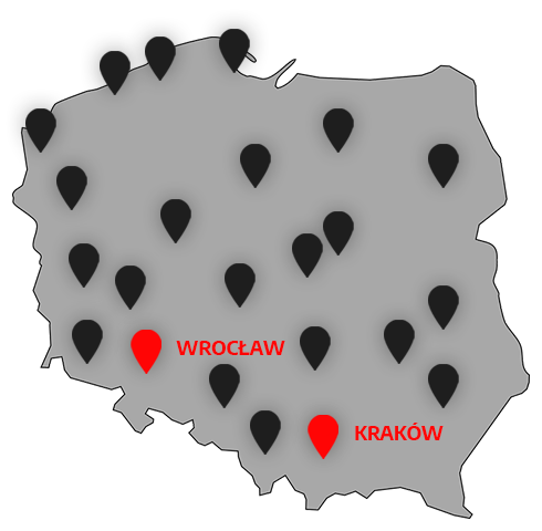 Mapa dealerów